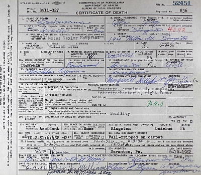 William Lynn Obituary, Tuesday, June 9, 1952