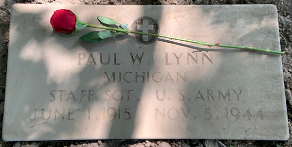 paul Lynn Military gravemarker