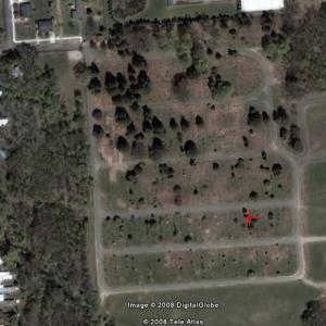 satellite map of cemetery