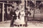Viola and Walter Young on their wedding day, 51kb