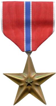 bronze star medal-face