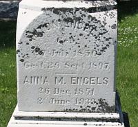 Anton Engels and his wife Anna