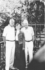 Don, Joyce, and Tom Schneider, children of Joseph M. Schneider