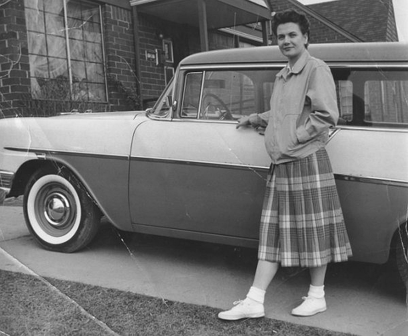 Mom & New Car
